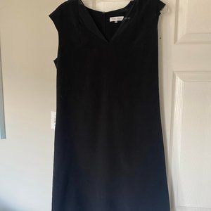 Calvin Klein Black A-line dress